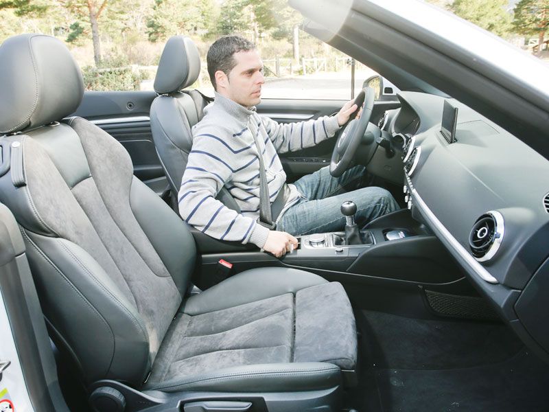Prueba: Audi A3 Cabrio 2.0 TDi, un A3 con vistas