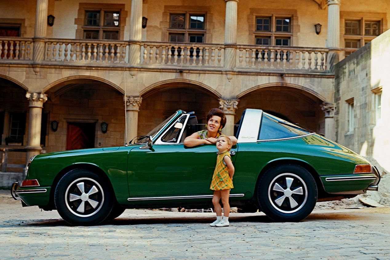 Los techos del Porsche 911 Targa a lo largo de su historia