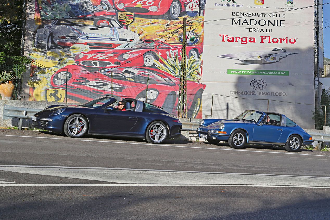 Los techos del Porsche 911 Targa a lo largo de su historia