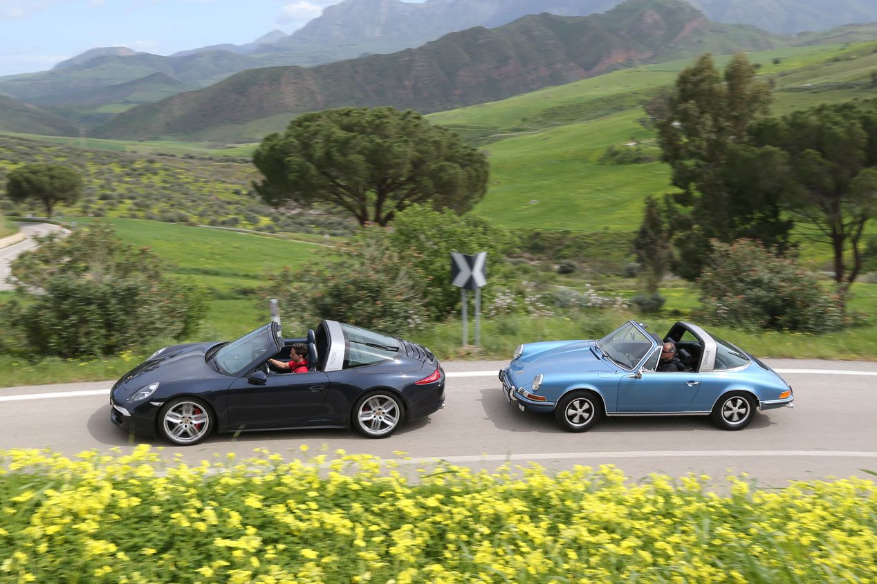 Los techos del Porsche 911 Targa a lo largo de su historia