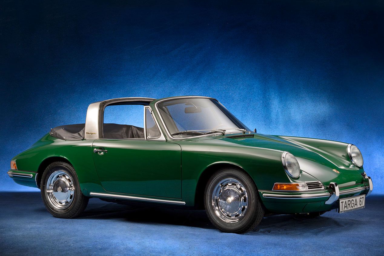 Los techos del Porsche 911 Targa a lo largo de su historia