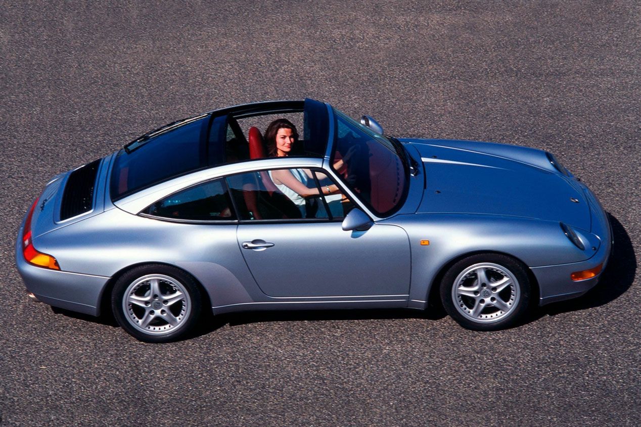 Los techos del Porsche 911 Targa a lo largo de su historia