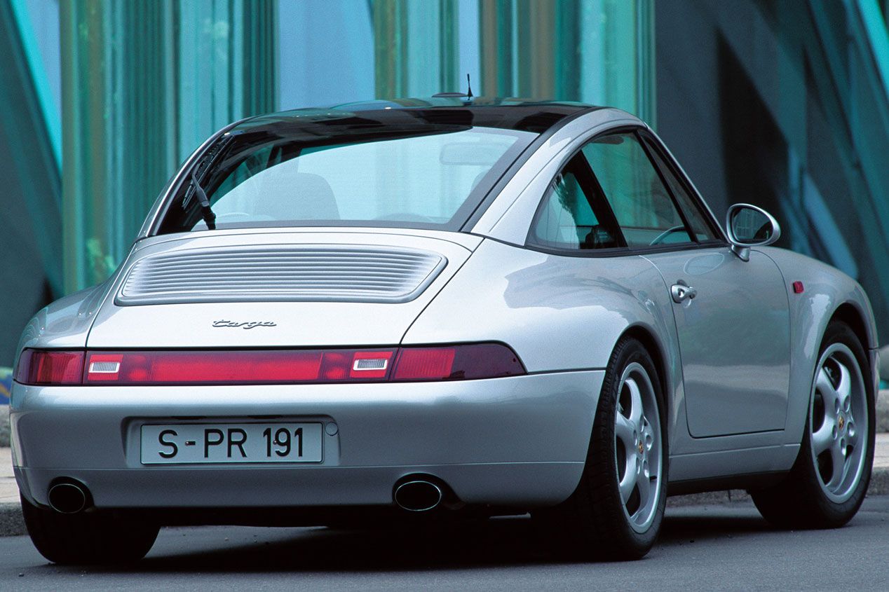 Los techos del Porsche 911 Targa a lo largo de su historia