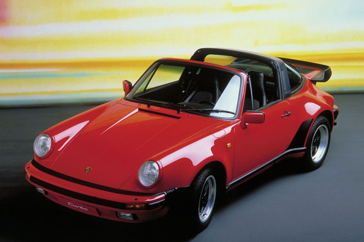 Los techos del Porsche 911 Targa a lo largo de su historia