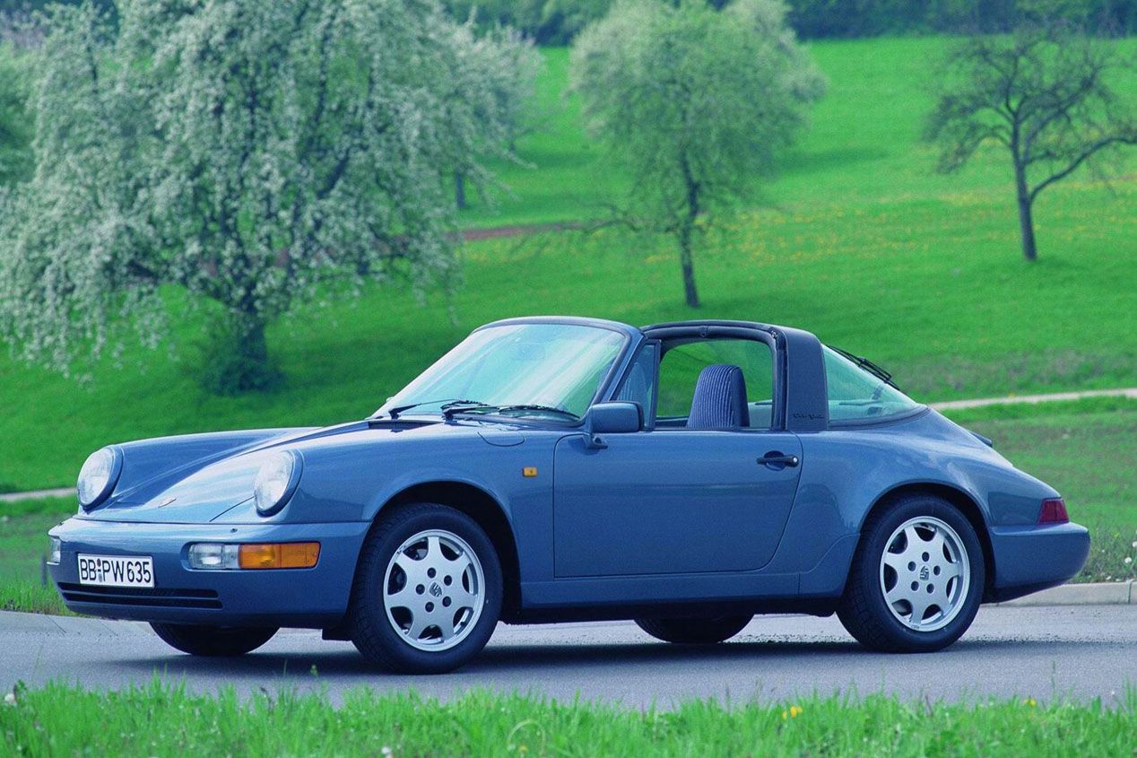 Los techos del Porsche 911 Targa a lo largo de su historia