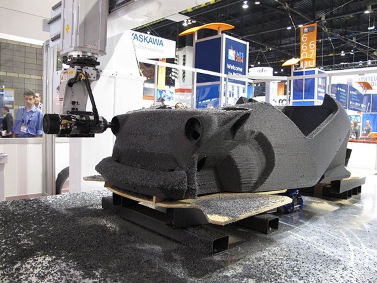 Strati, conducen el primer coche impreso en 3D