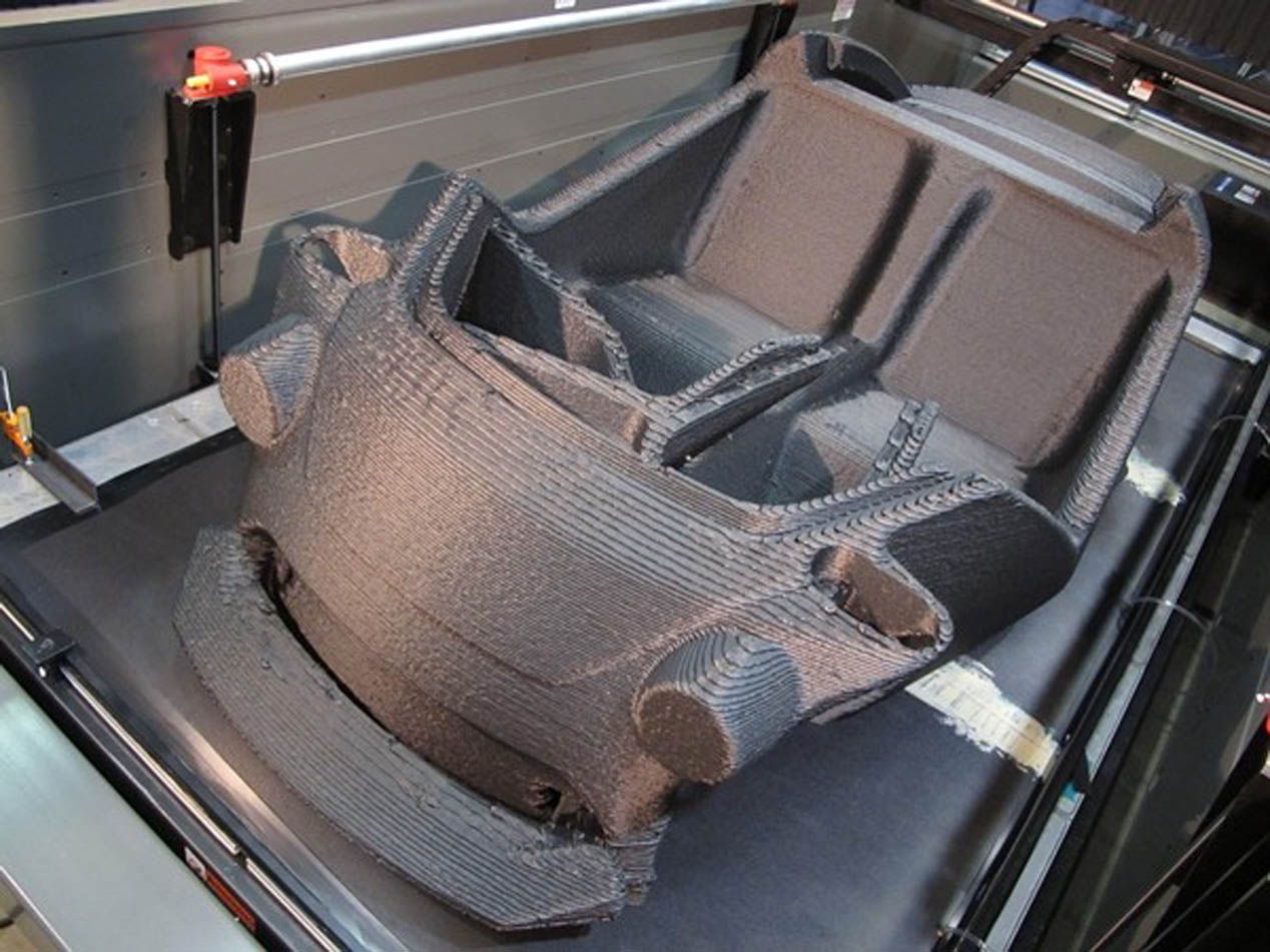 Strati, conducen el primer coche impreso en 3D