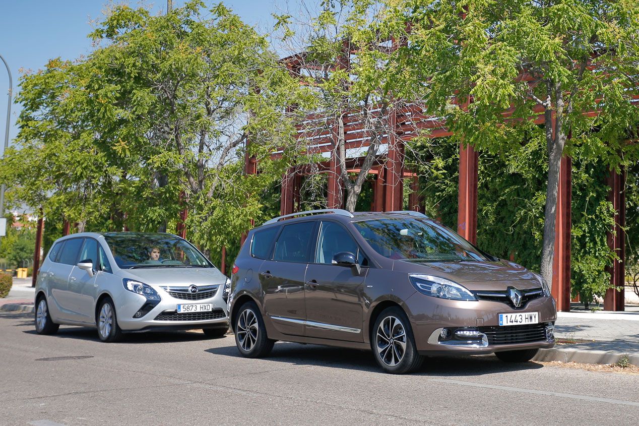 Opel Zafira Tourer 1.6 CDTi 136 CV 7 pl vs Renault Grand Scénic 1.6 dCi 130 CV 7 pl