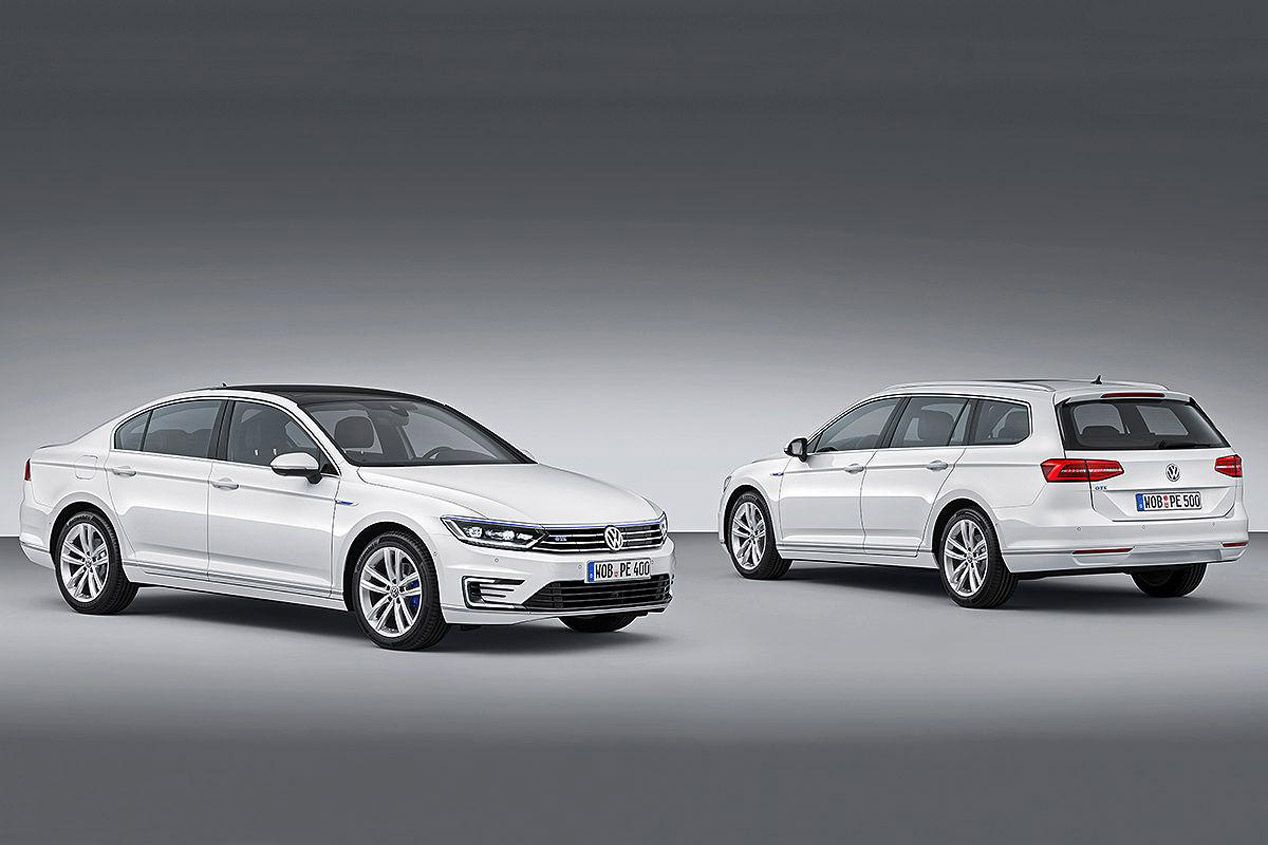Volkswagen Passat GTE, nueva berlina híbrida enchufable en 2015