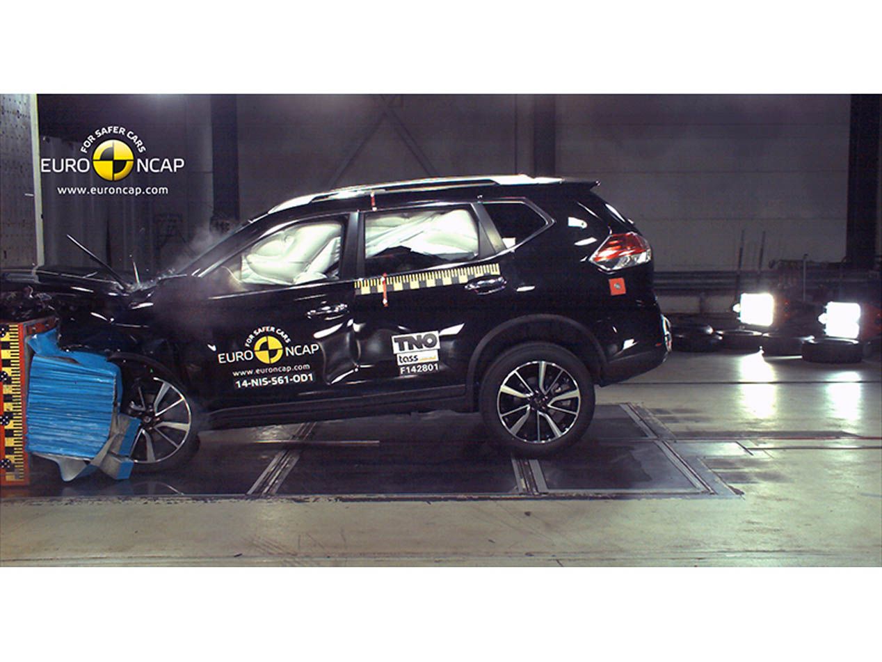 5 estrellas EuroNCAP para Clase V y X-Trail y 4 para C4 Cactus