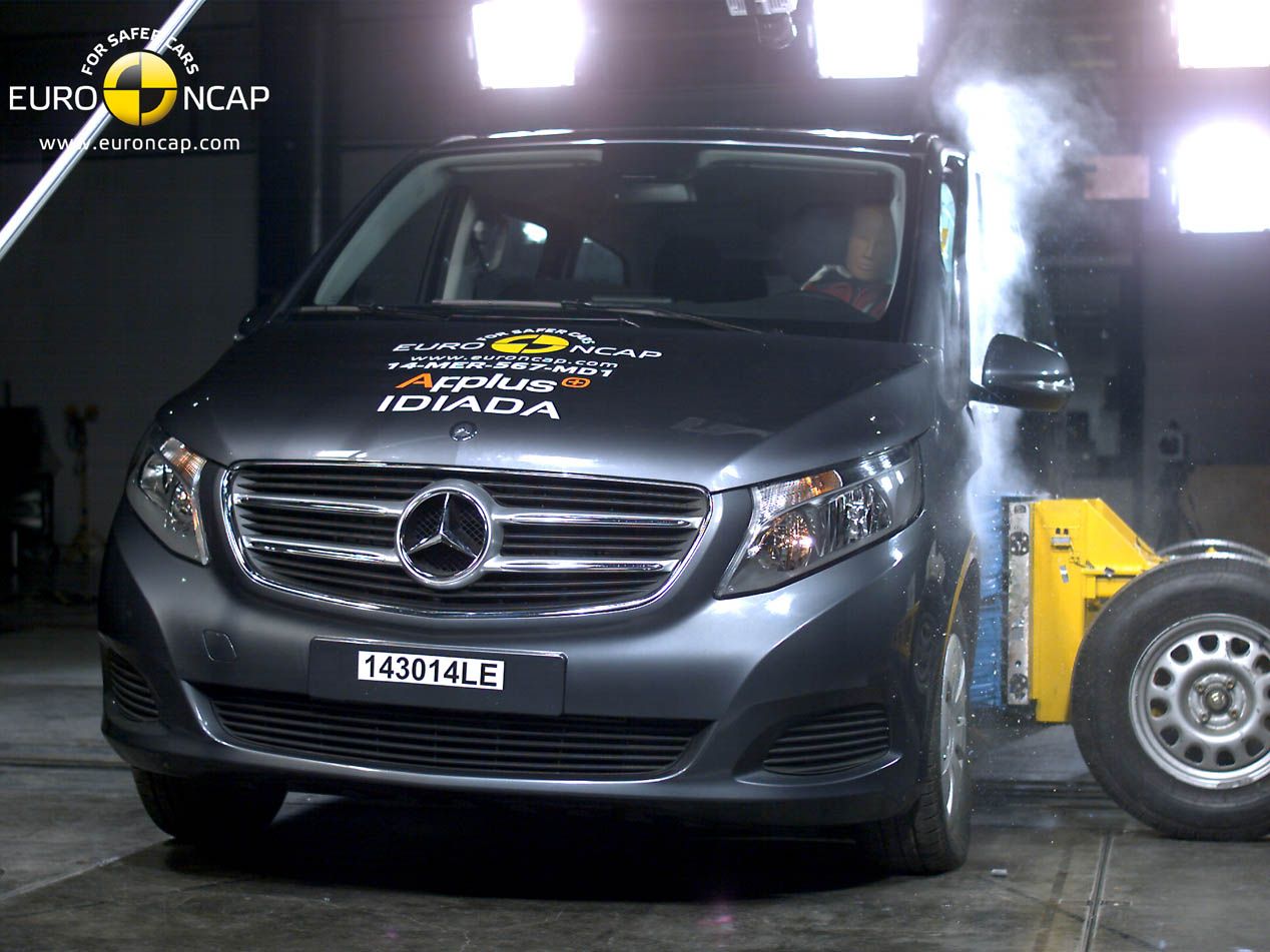 5 estrellas EuroNCAP para Clase V y X-Trail y 4 para C4 Cactus