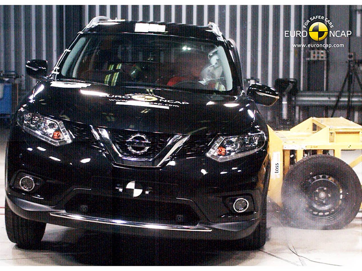 5 estrellas EuroNCAP para Clase V y X-Trail y 4 para C4 Cactus
