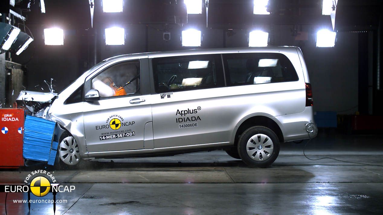 5 estrellas EuroNCAP para Clase V y X-Trail y 4 para C4 Cactus