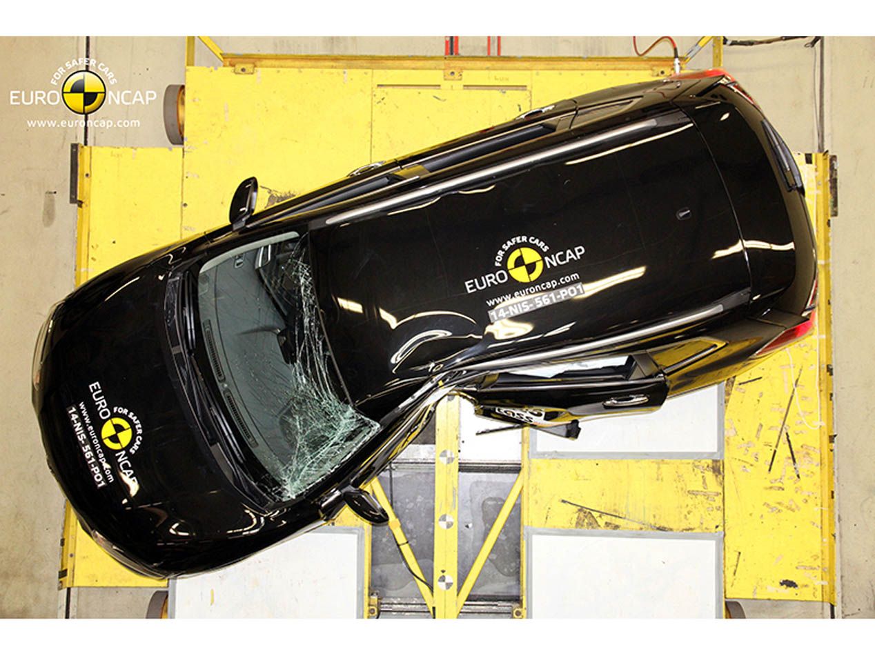 5 estrellas EuroNCAP para Clase V y X-Trail y 4 para C4 Cactus