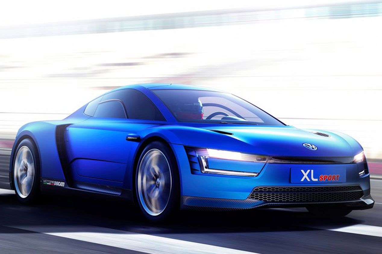 Volkswagen XL Sport, con motor Ducati de 200  CV