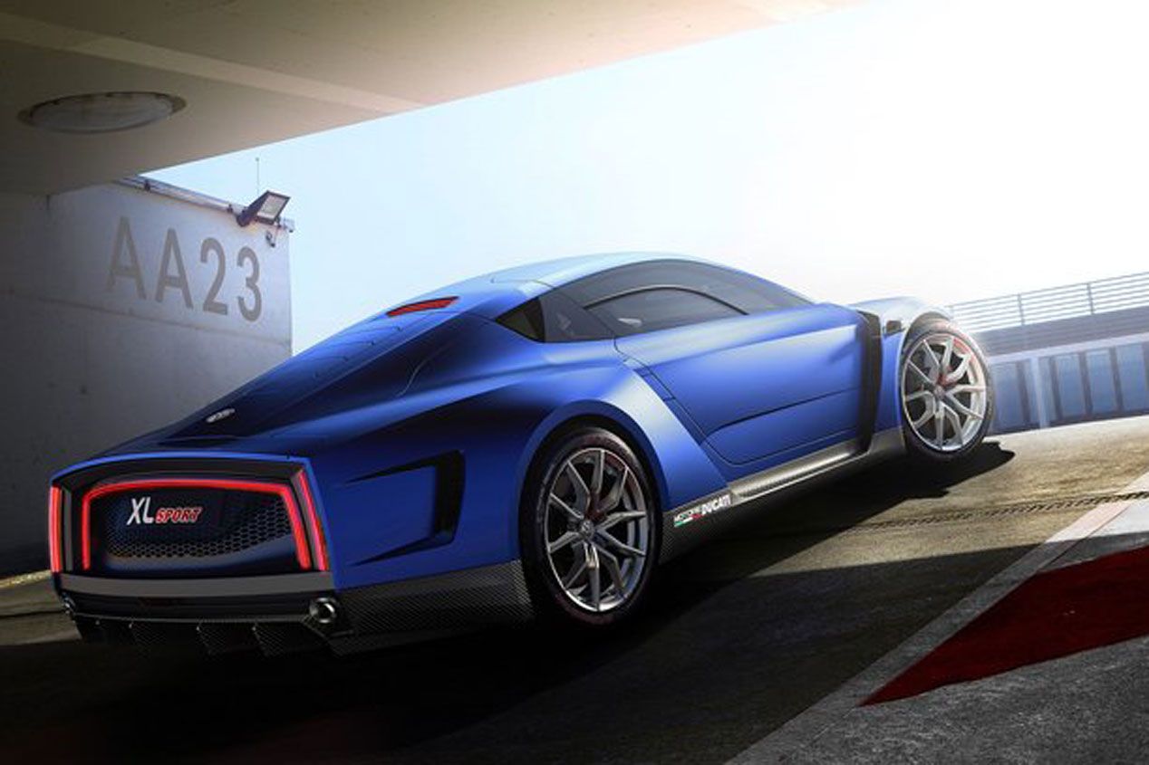 Volkswagen XL Sport, con motor Ducati de 200  CV