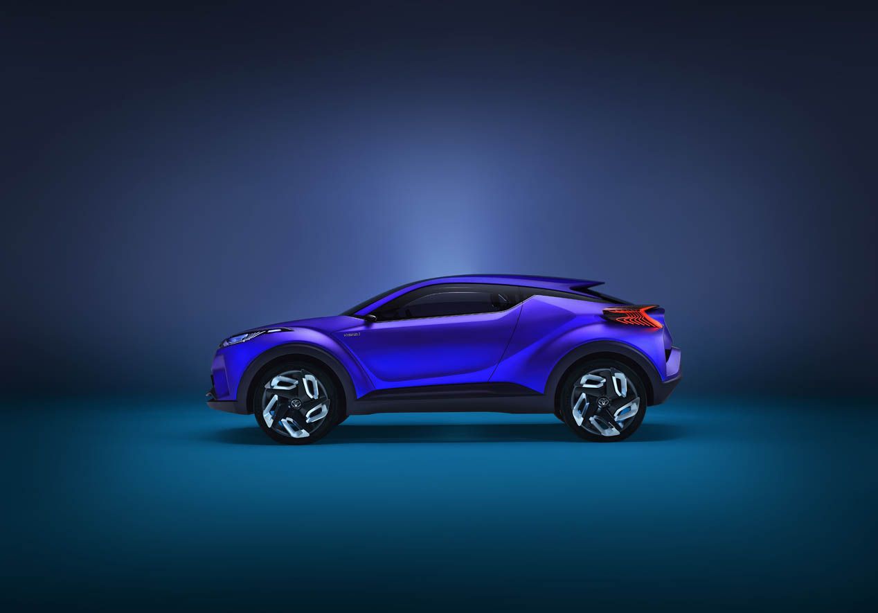 Toyota C-HR Concept, híbrido rompedor en París