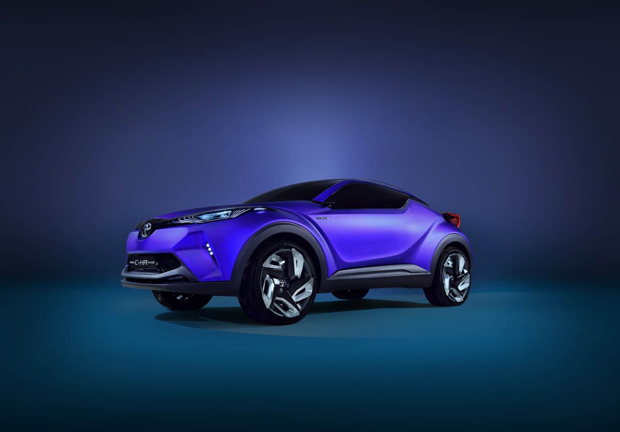 Toyota C-HR Concept, híbrido rompedor en París