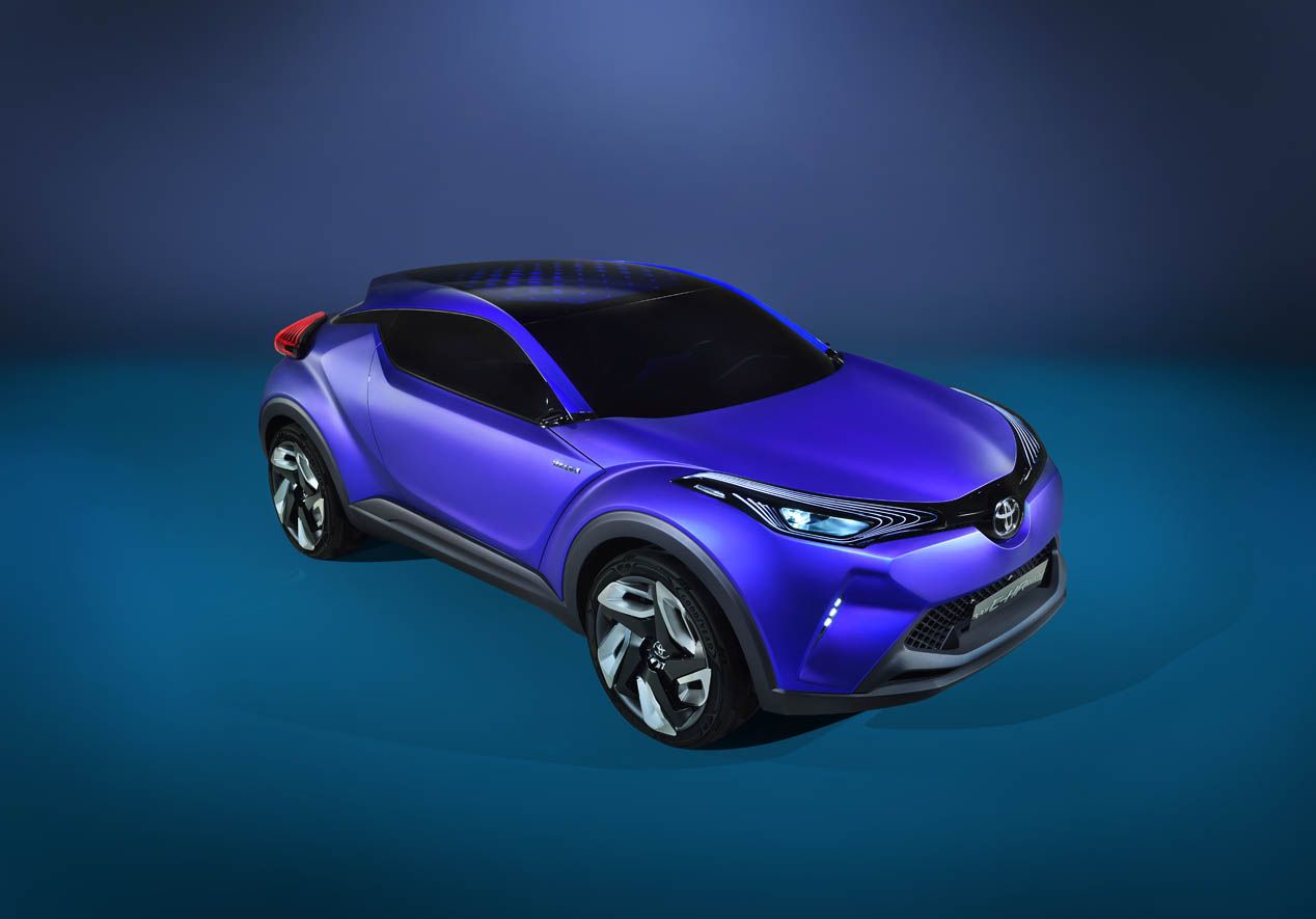 Toyota C-HR Concept, híbrido rompedor en París