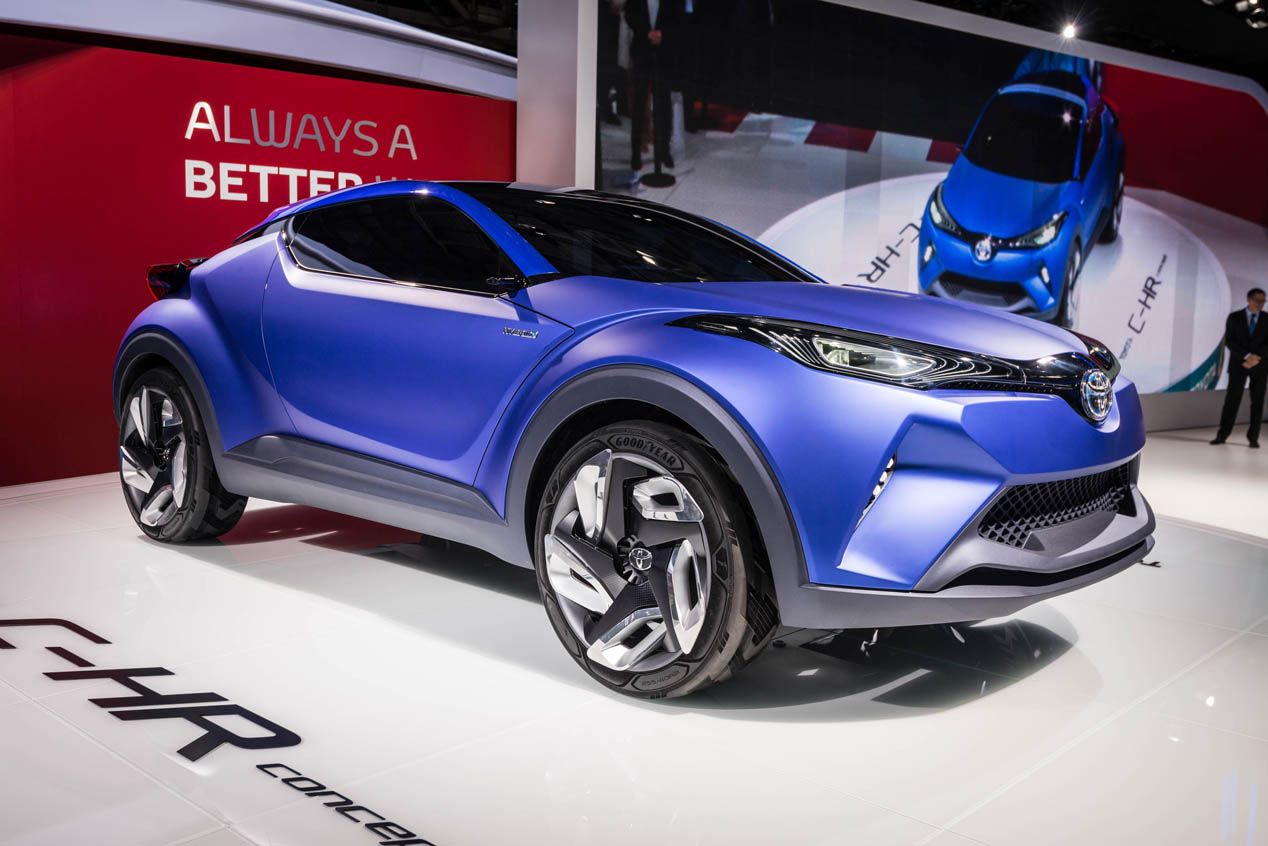 Toyota C-HR Concept, híbrido rompedor en París