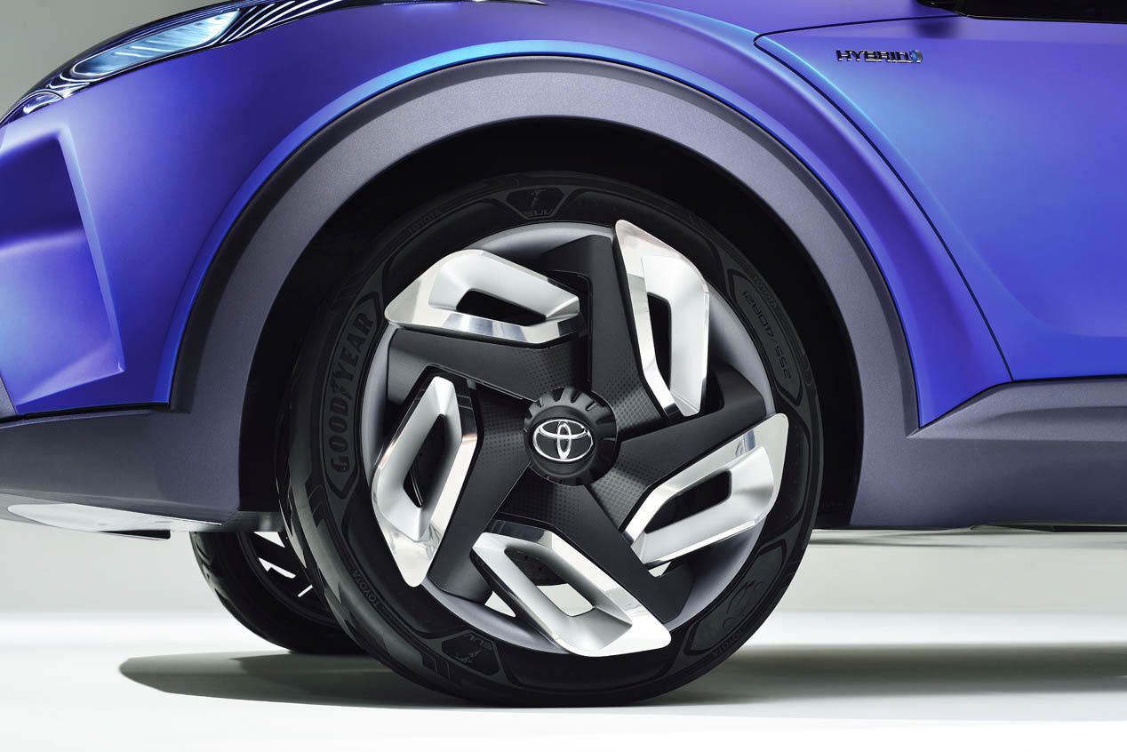 Toyota C-HR Concept, híbrido rompedor en París