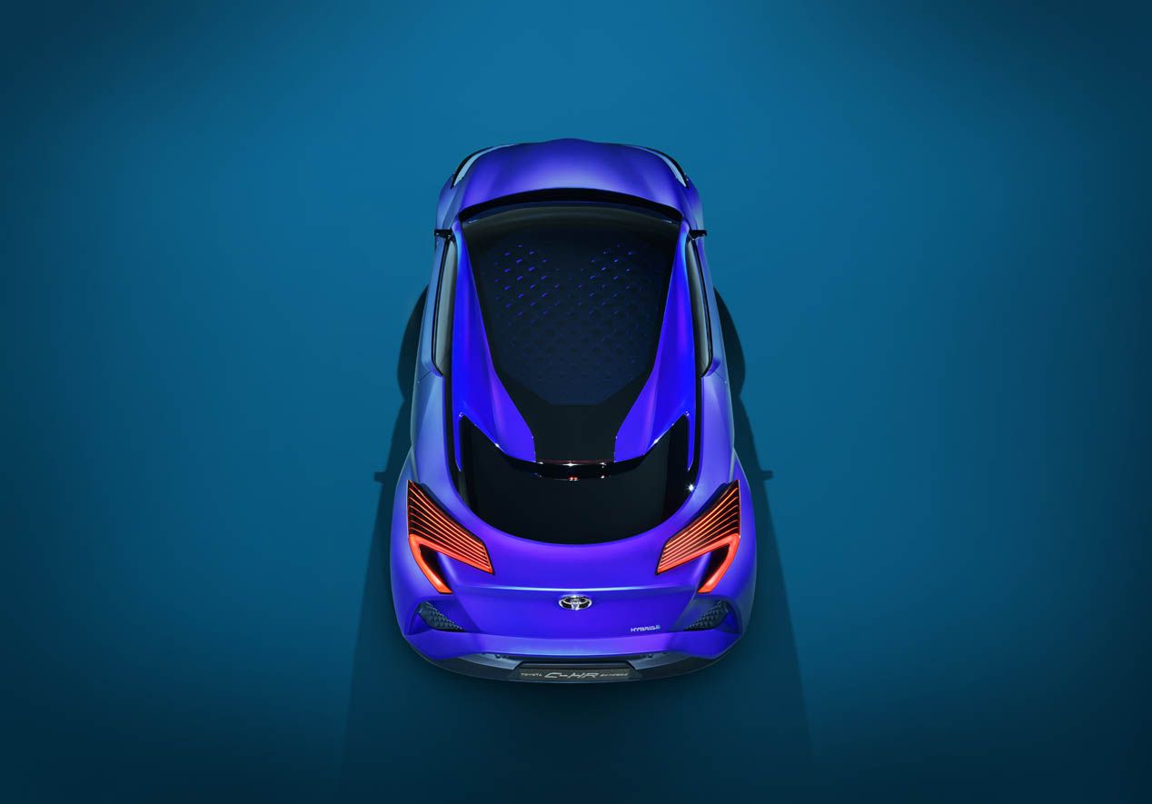 Toyota C-HR Concept, híbrido rompedor en París