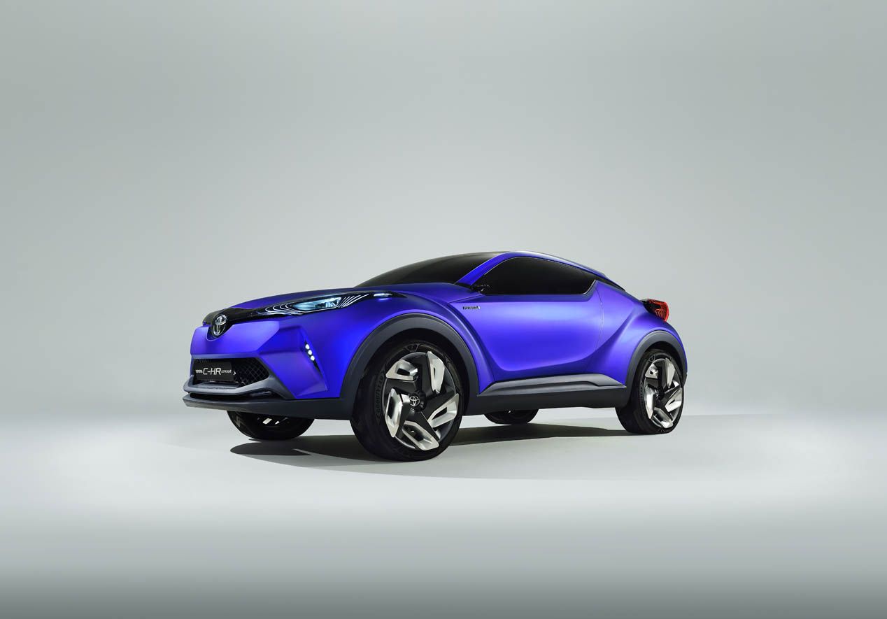 Toyota C-HR Concept, híbrido rompedor en París