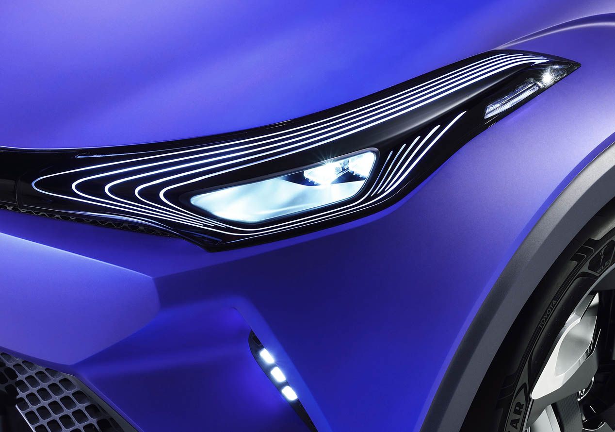 Toyota C-HR Concept, híbrido rompedor en París