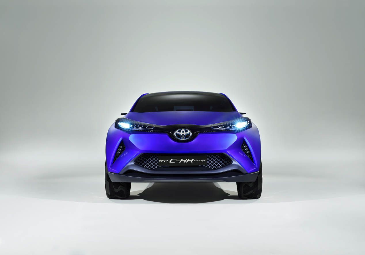 Toyota C-HR Concept, híbrido rompedor en París