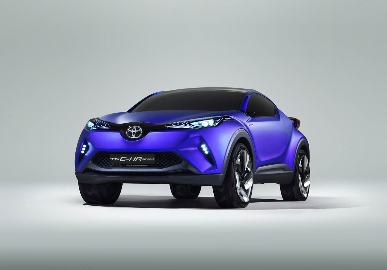 Toyota C-HR Concept, híbrido rompedor en París