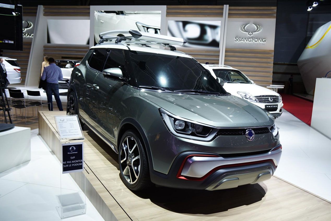 Ssangyong XIV ‘Air’ y ‘Adventure’, dos concepts para el Salón de París 2014