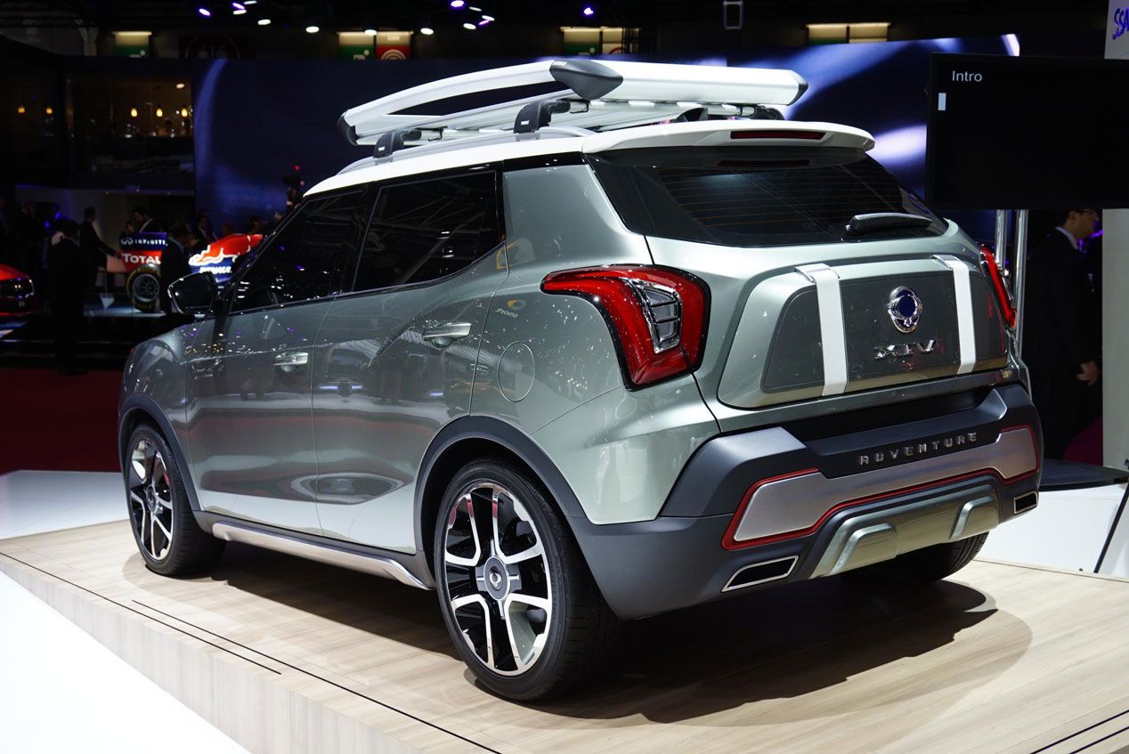 Ssangyong XIV ‘Air’ y ‘Adventure’, dos concepts para el Salón de París 2014