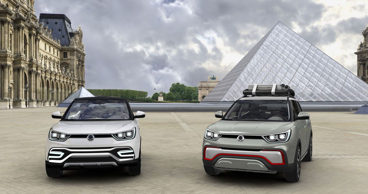 Ssangyong XIV ‘Air’ y ‘Adventure’, dos concepts para el Salón de París 2014