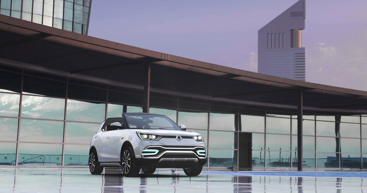 Ssangyong XIV ‘Air’ y ‘Adventure’, dos concepts para el Salón de París 2014