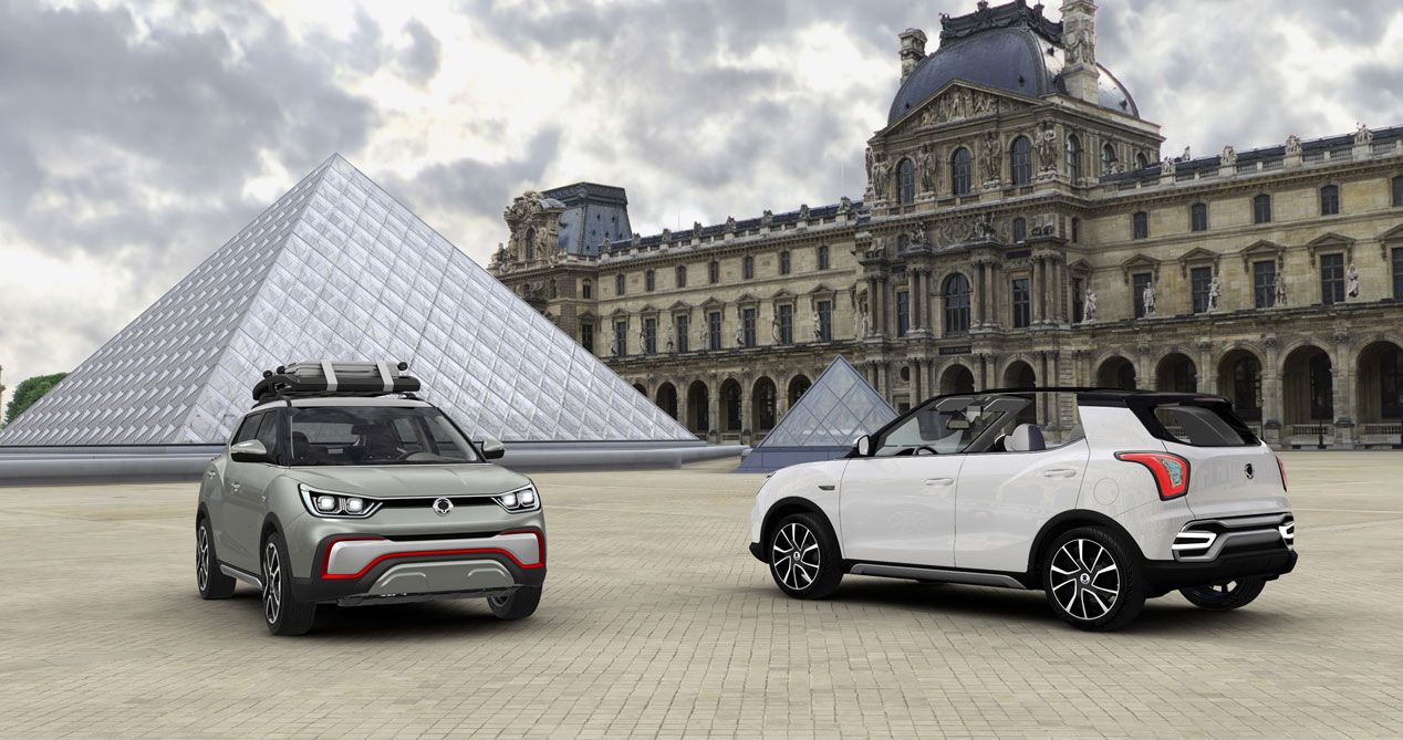 Ssangyong XIV ‘Air’ y ‘Adventure’, dos concepts para el Salón de París 2014