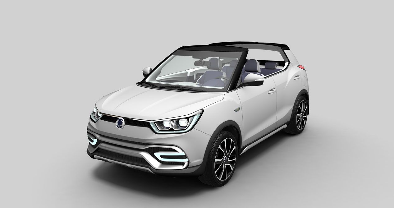 Ssangyong XIV ‘Air’ y ‘Adventure’, dos concepts para el Salón de París 2014