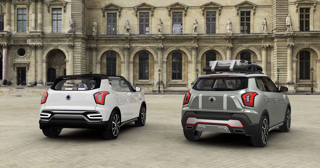Ssangyong XIV ‘Air’ y ‘Adventure’, dos concepts para el Salón de París 2014