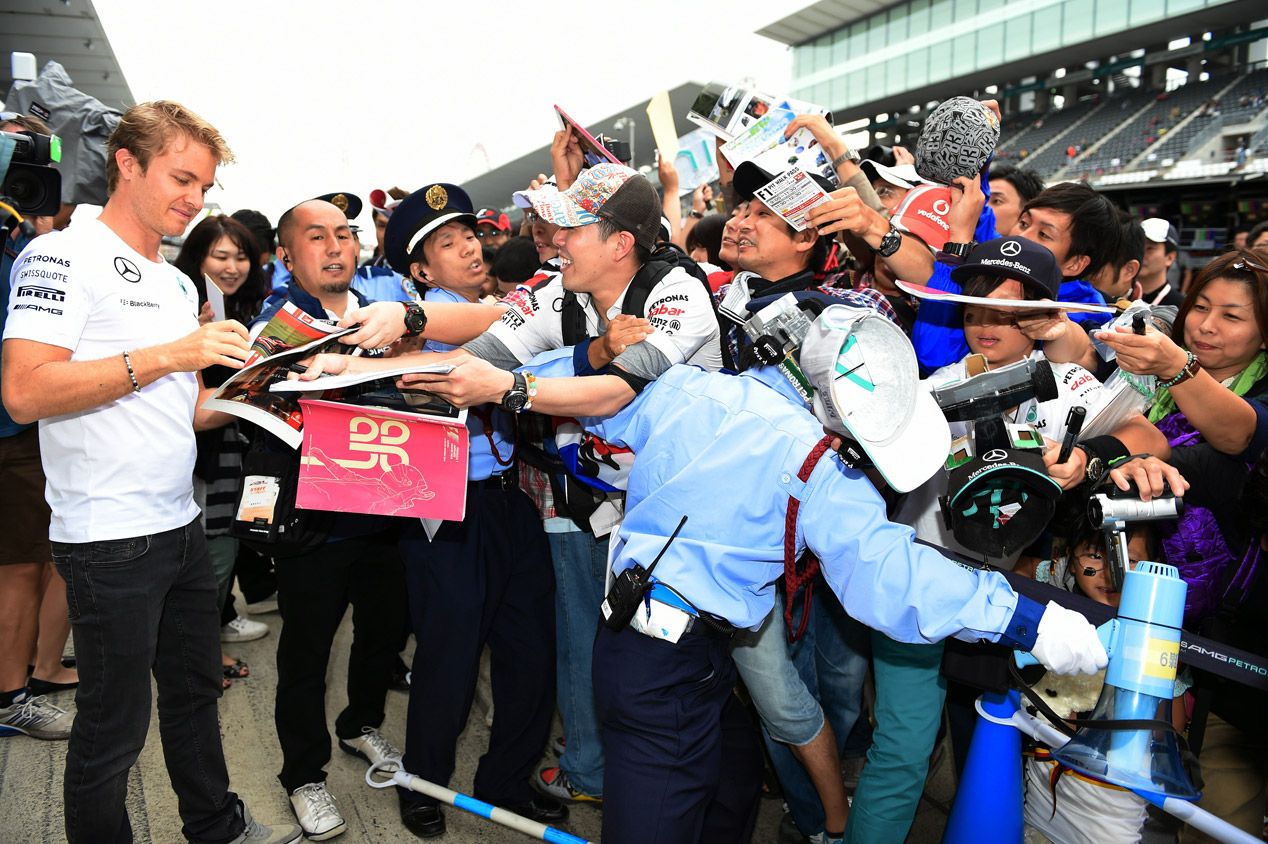 Las mejores imágenes previas al GP de Japón 2014