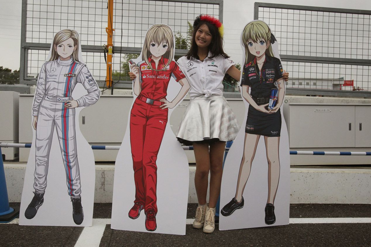 Las mejores imágenes previas al GP de Japón 2014