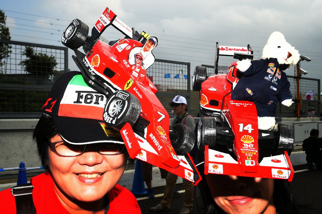Las mejores imágenes previas al GP de Japón 2014