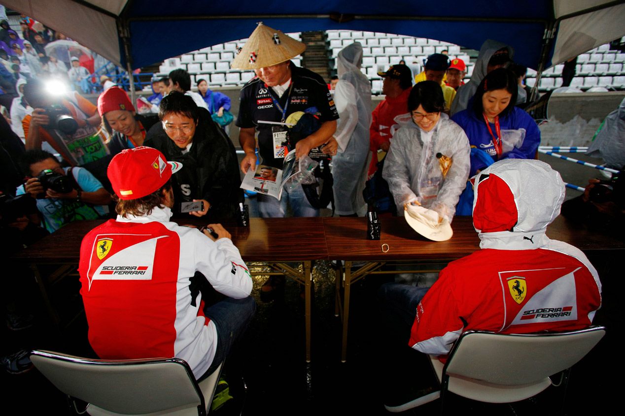 Las mejores imágenes previas al GP de Japón 2014