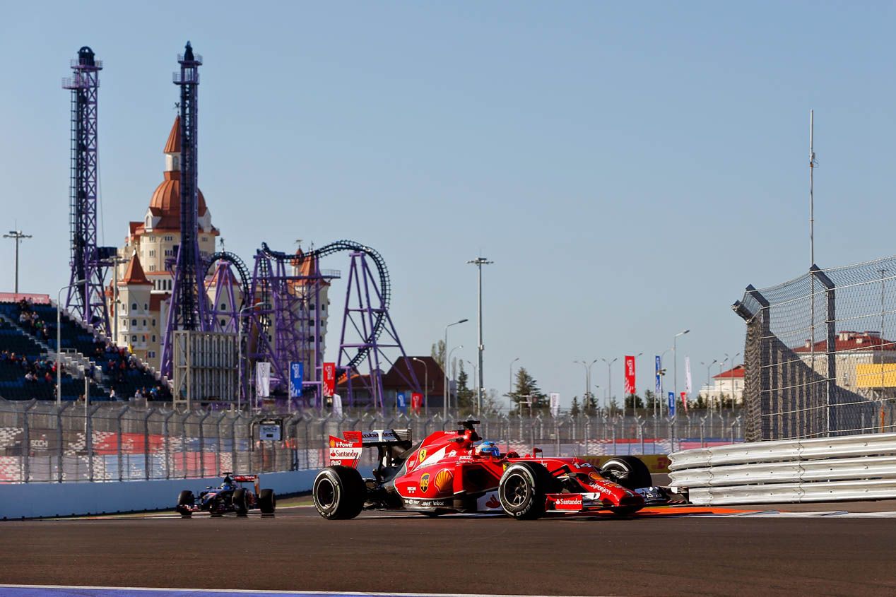 Las mejores fotos del previo del GP de Rusia