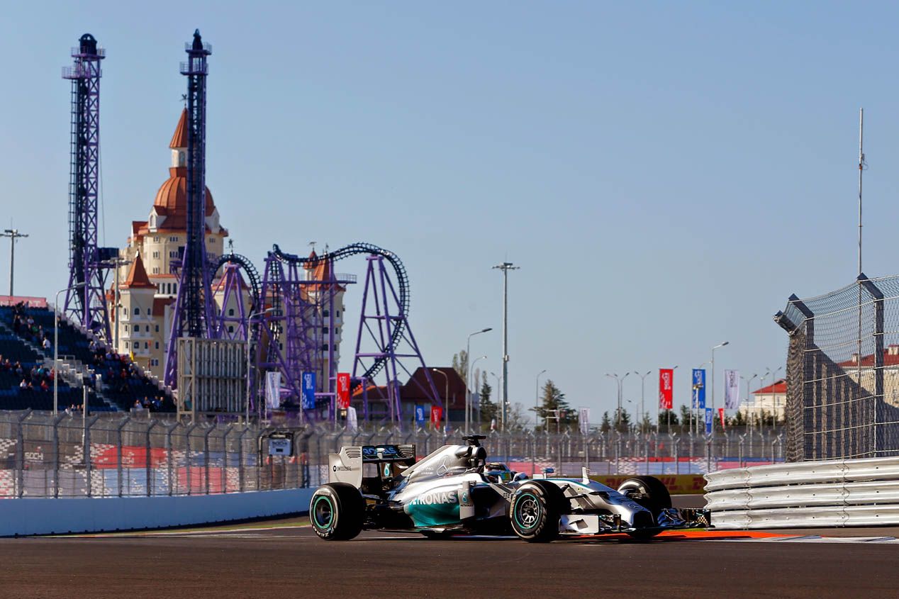 Las mejores fotos del previo del GP de Rusia