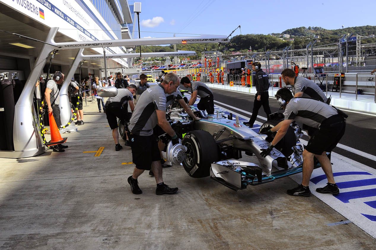 Las mejores fotos del previo del GP de Rusia