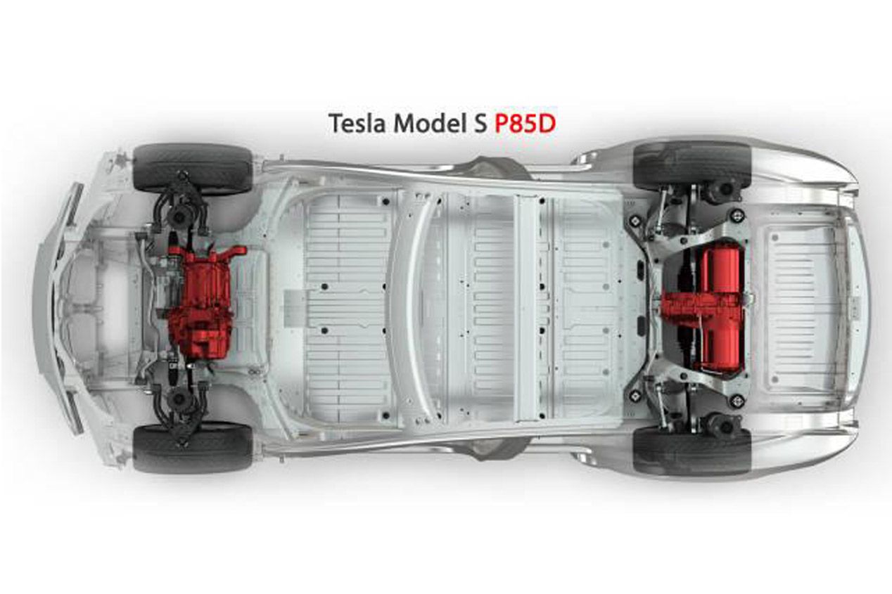 Tesla Model S P85D, más potencia eléctrica y tracción total