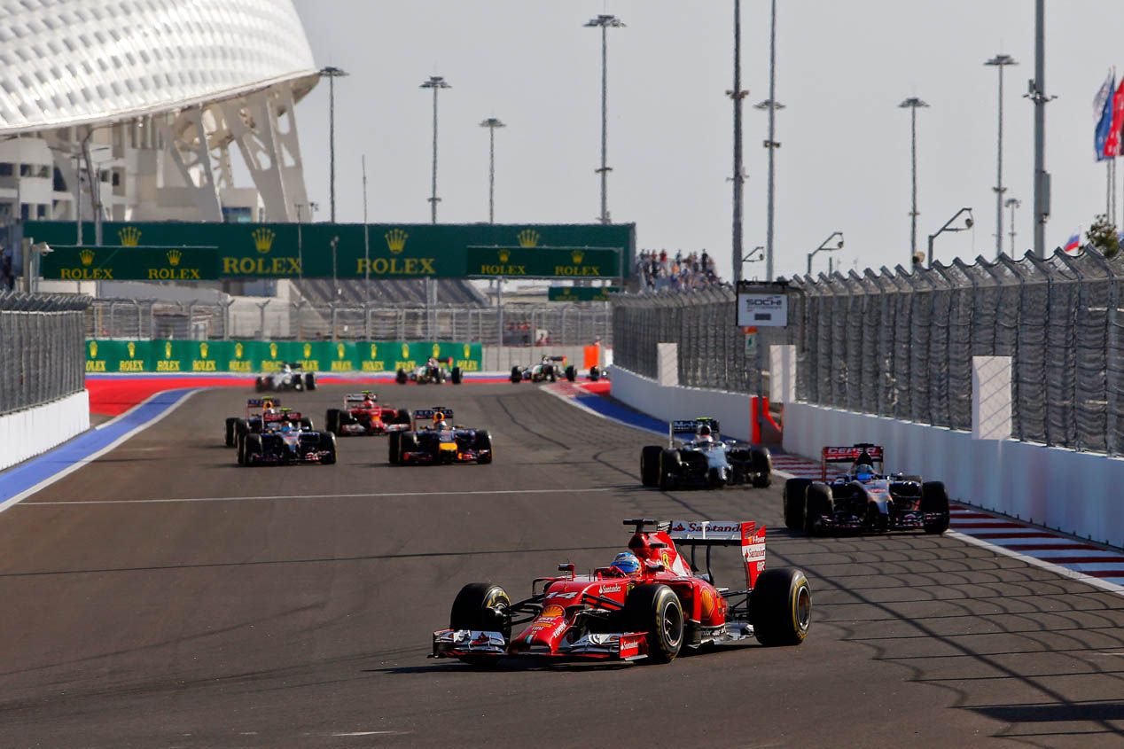 GP Rusia 2014: la carrera