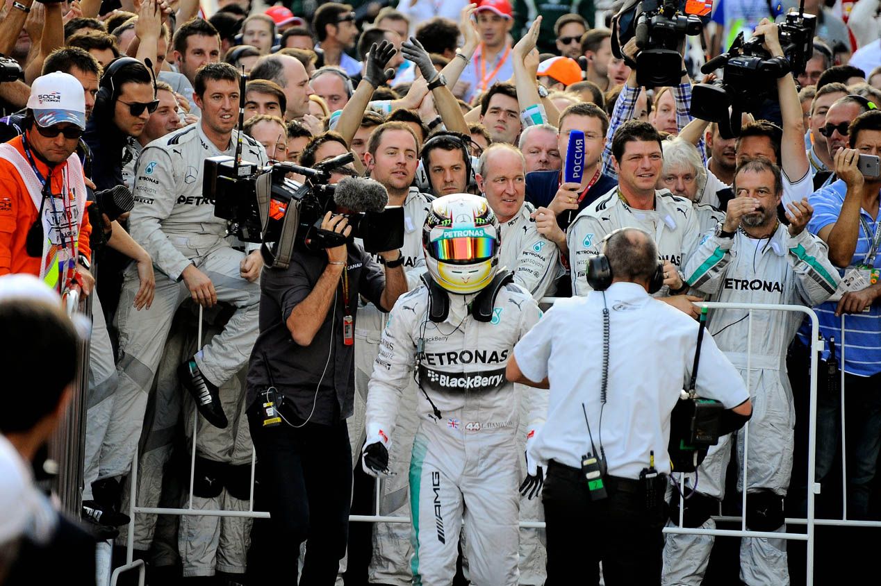 GP Rusia 2014: la carrera