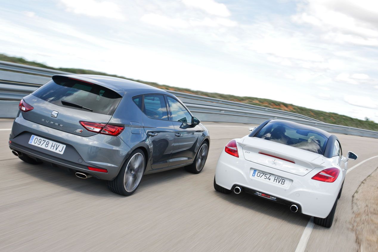 Comparativa: Peugeot RCZ R vs Seat León Cupra 280