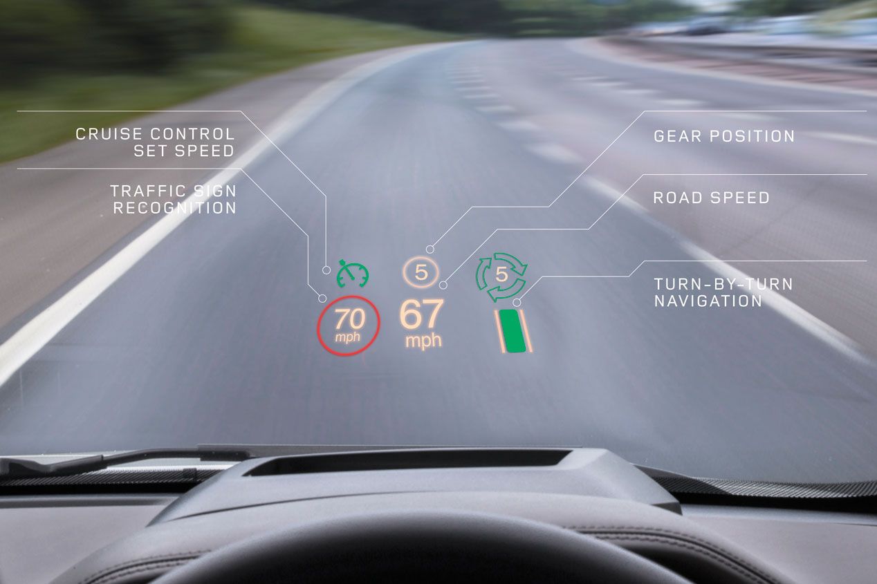 Así son y funcionan los Head Up Display