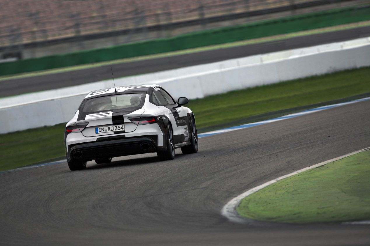 Audi RS7 Sportback pilotado